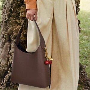 Slouchy Shoulder Bag - Soft Brown Leather (NWOT)